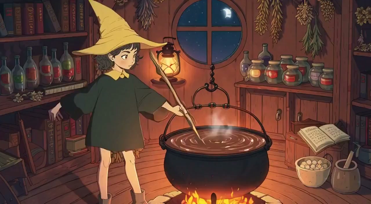 魔法少女烹煮麻将拉面的黑暗料理 · 来源示例