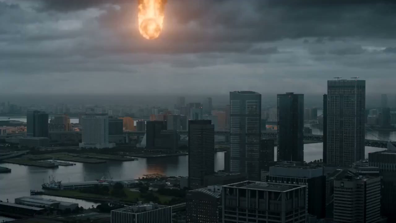 好莱坞级现代都市末日陨石撞击 · 来源示例