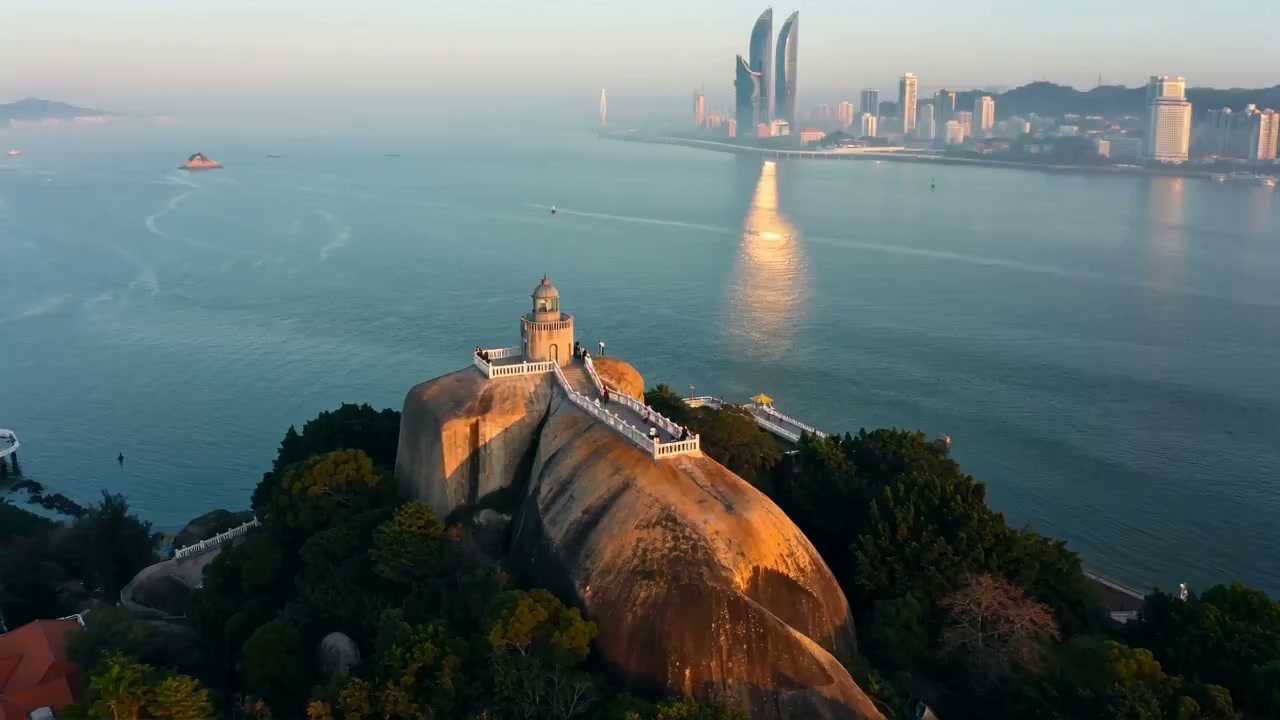 厦门海上花园的唯美光影诗篇 · 来源示例