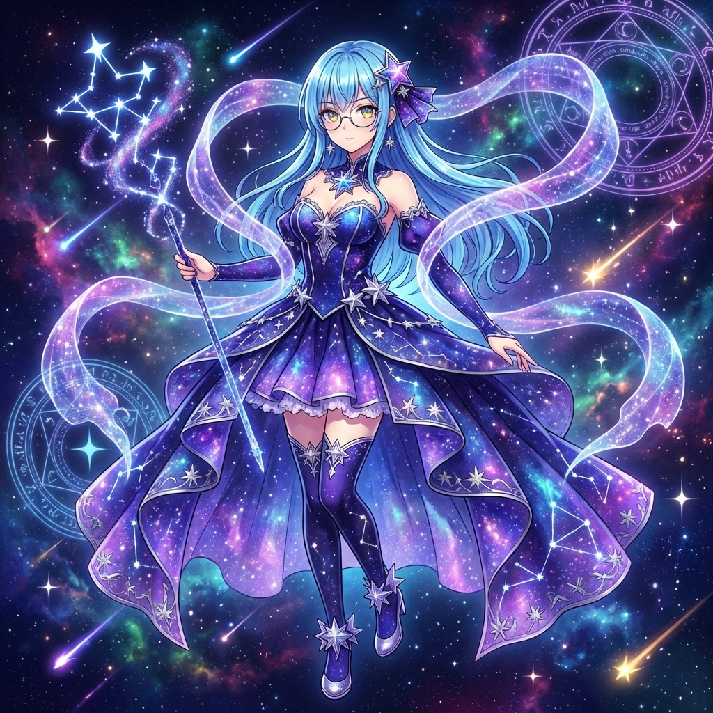 星辰指引的宇宙魔法少女 · 来源示例