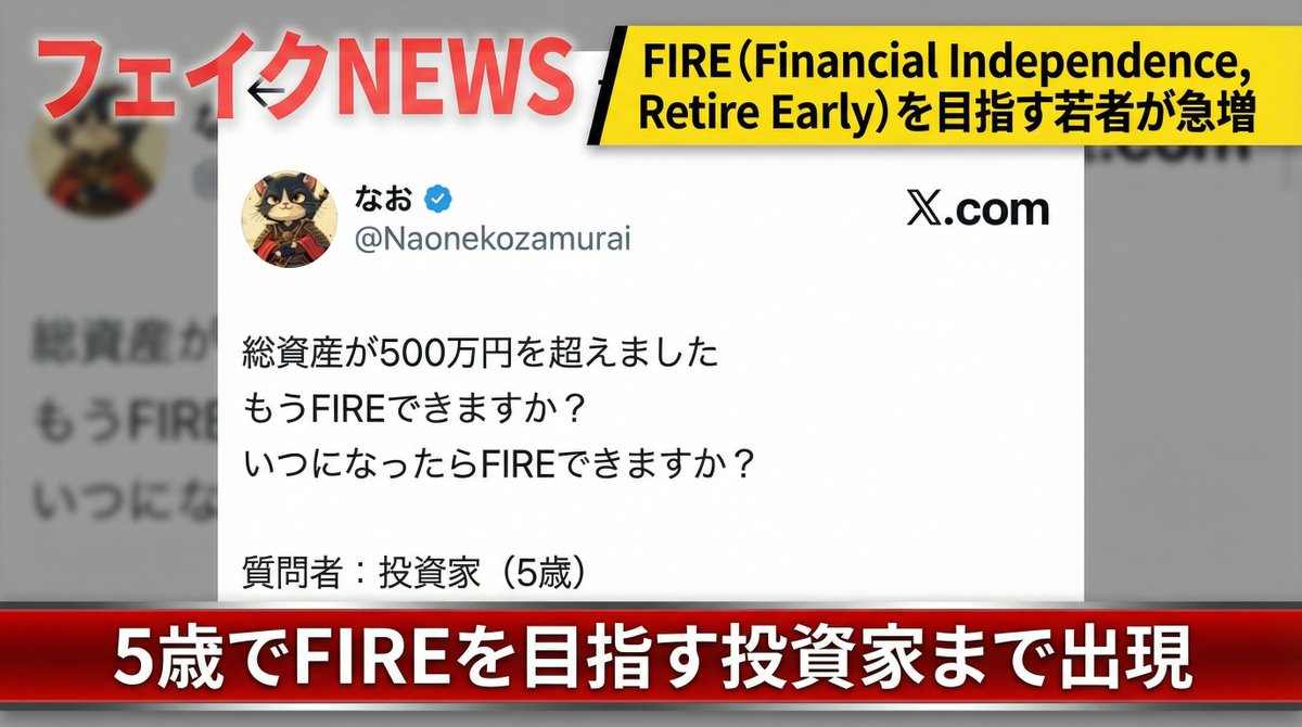 假新闻：五岁童实现财务自由 · 来源示例