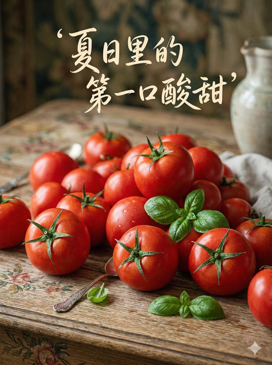 盛夏酸甜第一口的视觉盛宴 · 来源示例