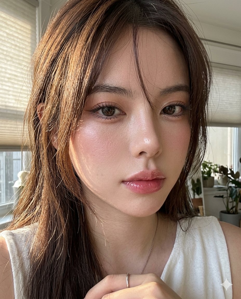 iPhone17Pro超写实窗边亲密人像自拍 · Additional source example