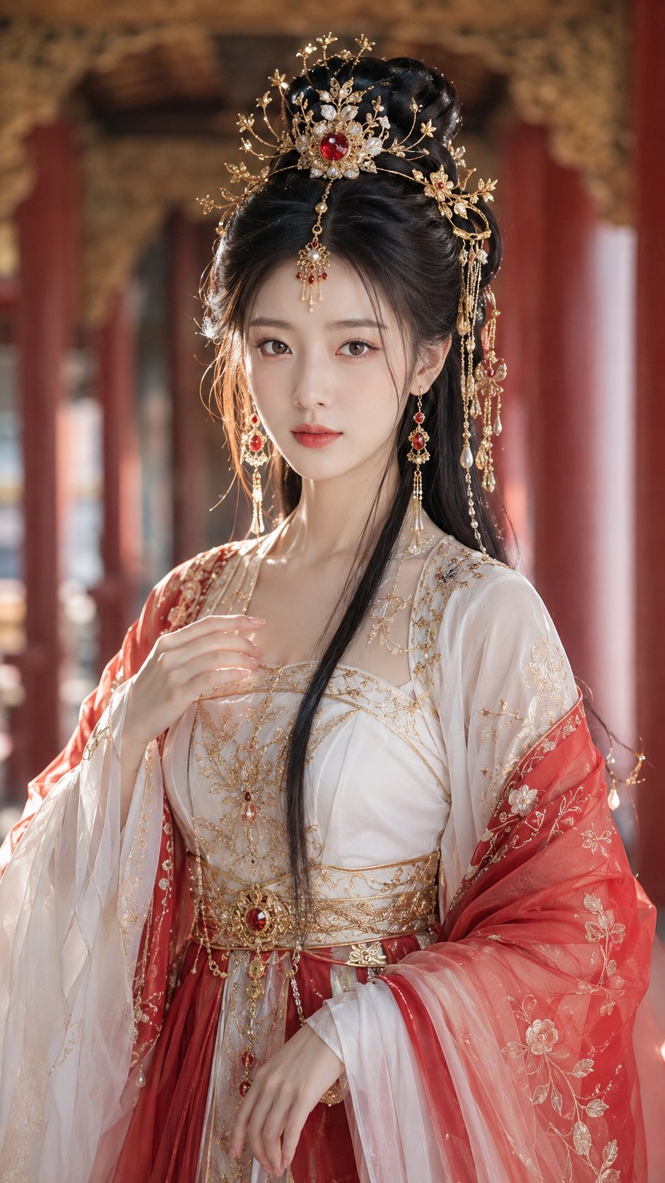 唐风华丽仙侠女主精修写真 · 其他来源示例