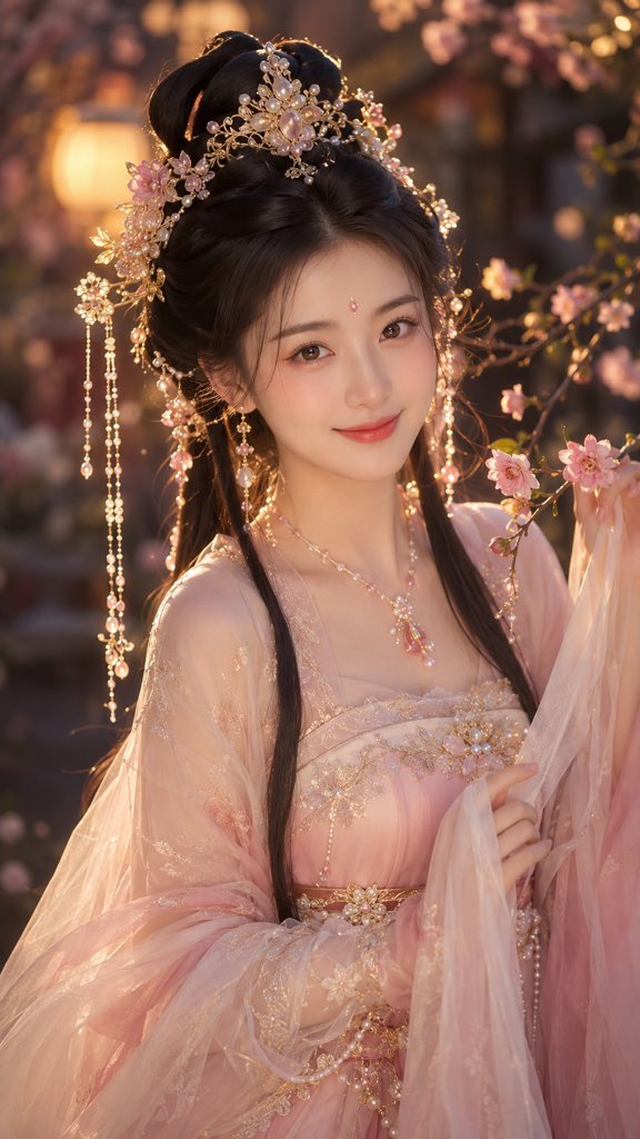 唐风仙侠贵气女主精修写真 · 其他来源示例