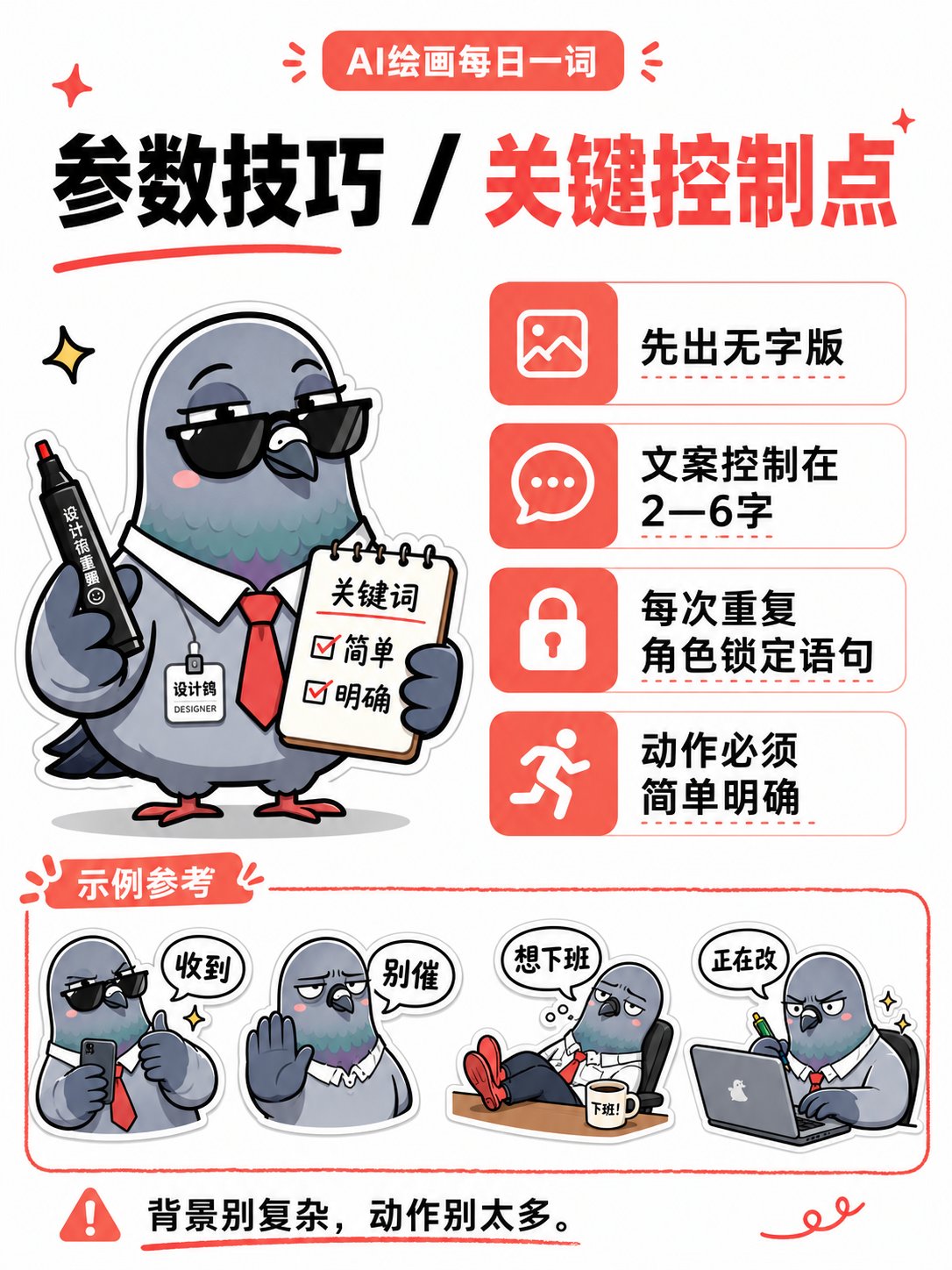 Q版角色聊天表情包生成指令 · 其他来源示例