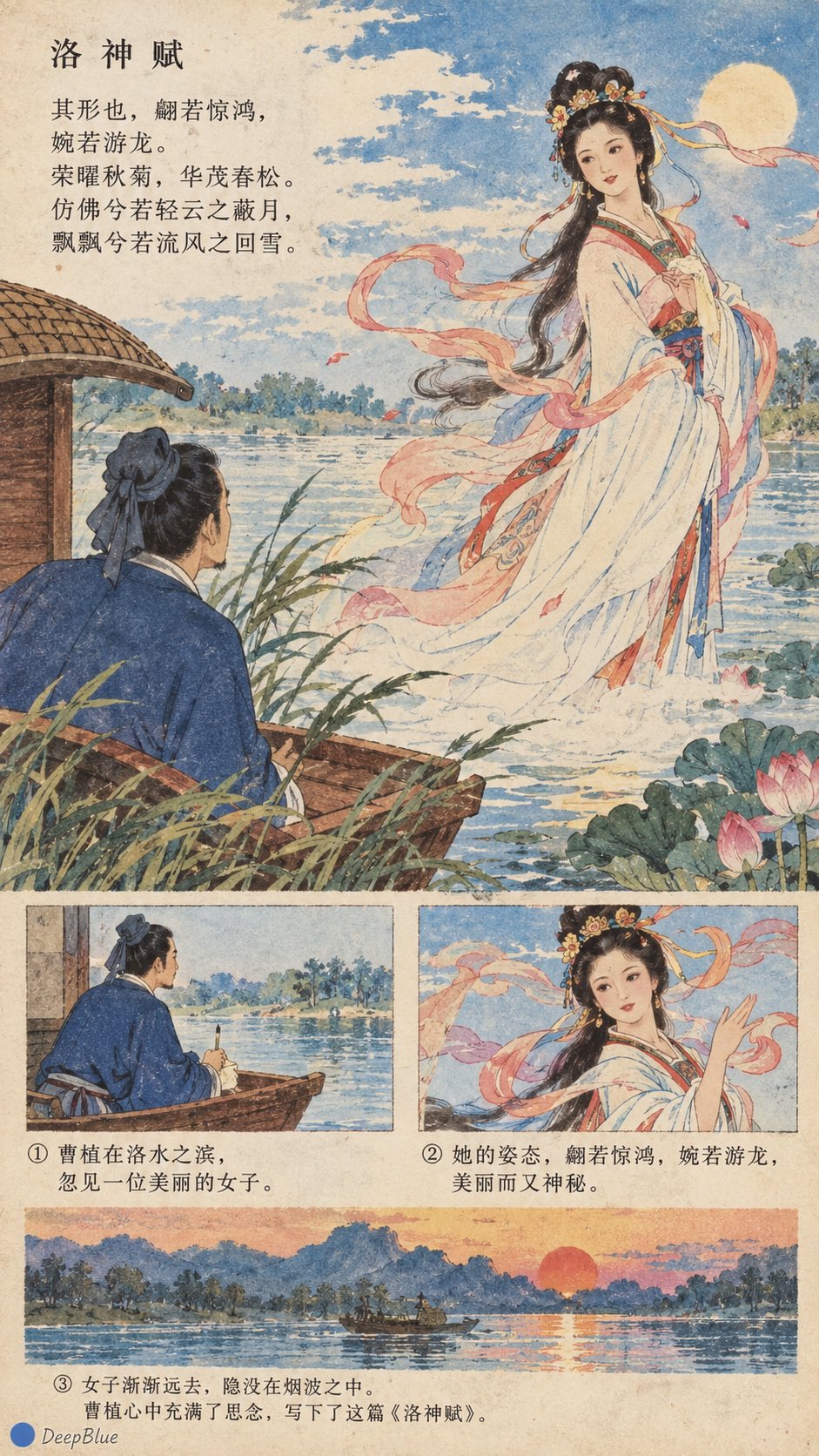 90年代中国小学语文课本插画风格 示例图