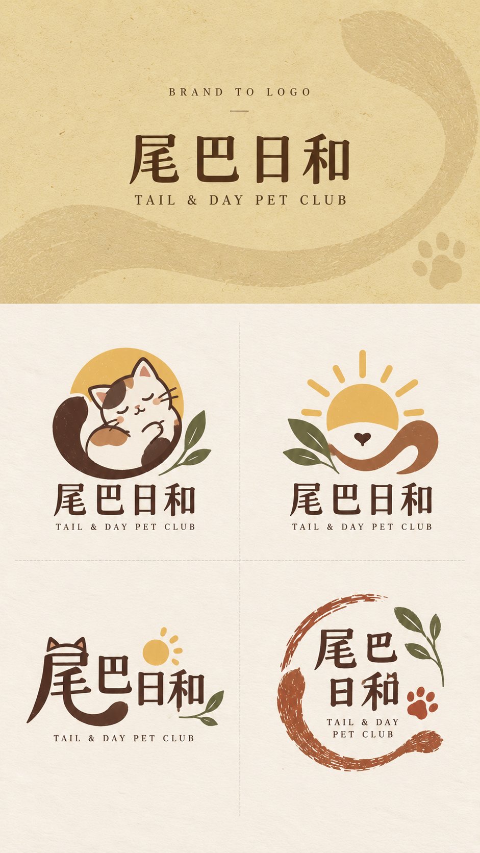 品牌Logo概念探索设计稿生成 示例图
