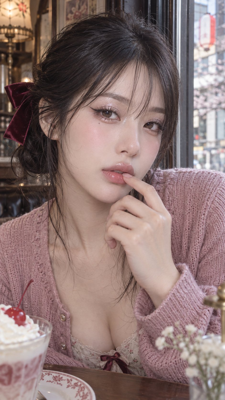 韩日复古美学东亚女性人像摄影 示例图