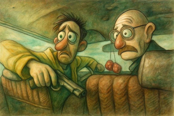 怪诞又梦幻的超现实插画 · 其他来源示例