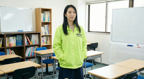 EVA明日香化身干练补习班女经理 - AI图片提示词示例