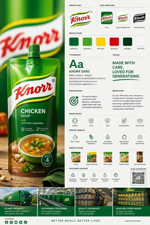 极简高端品牌视觉识别指南 - AI图片提示词示例
