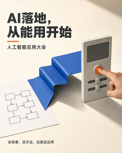 AI落地实战：从纸面草图到实体交互 - AI图片提示词示例