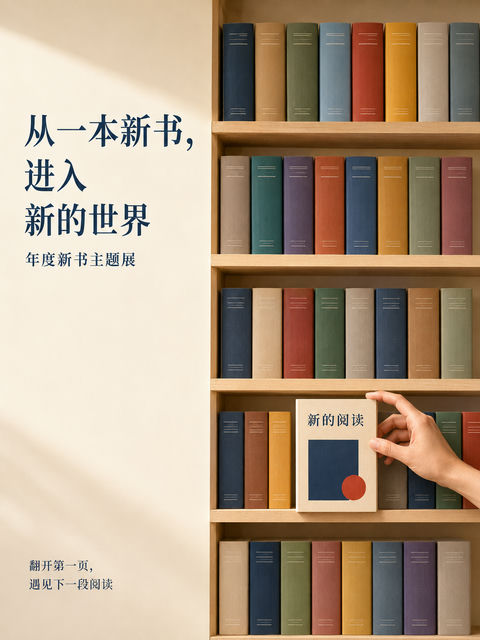 解构书籍之美：装帧设计全景海报 - AI图片提示词示例