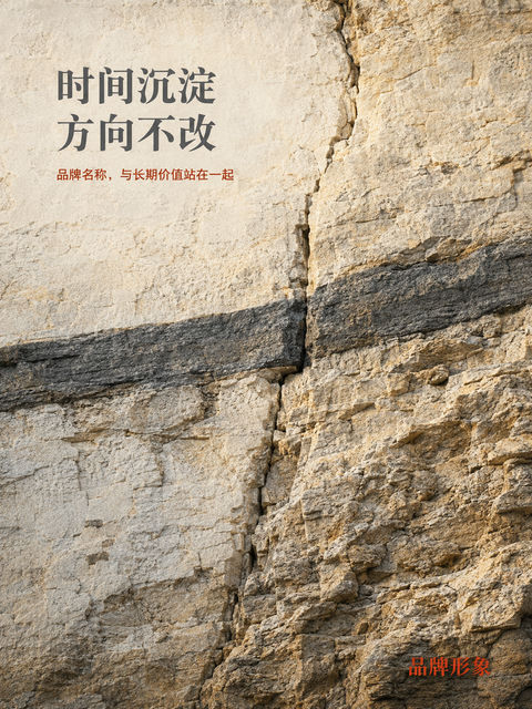 岁月留痕的岩壁与坚定不移的方向 - AI图片提示词示例