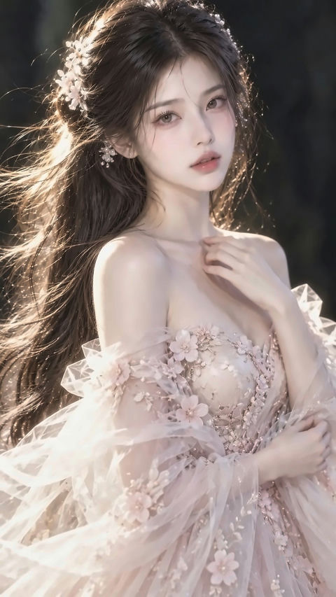 超写实东方梦幻女性摄影